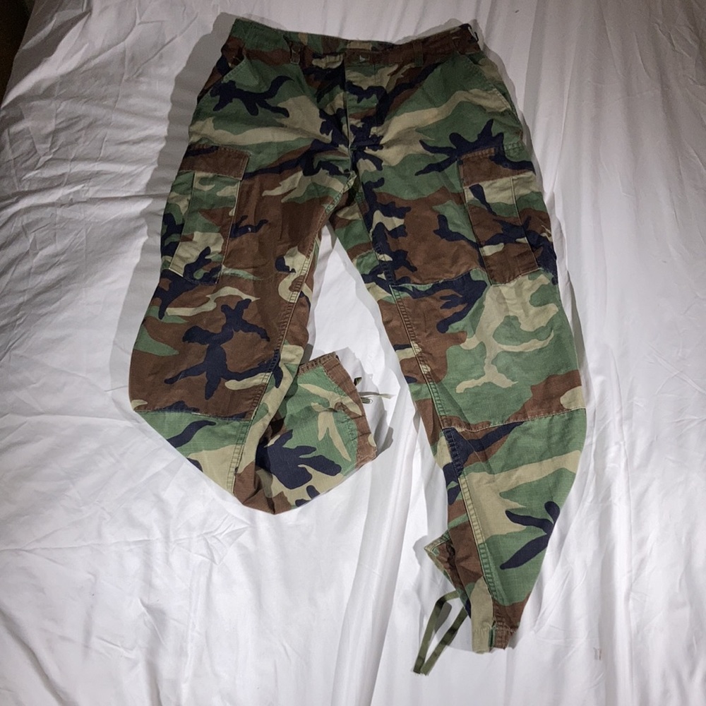 Military Men’s Camouflage Cargo Pants